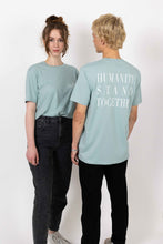 Lade das Bild in den Galerie-Viewer, HUMANITY STAND TOGETHER - SHIRT GREEN - LIMITED EDITION
